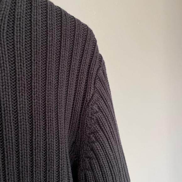 Kenneth Cole mock neck sweater black size large - Picture 4 of 8